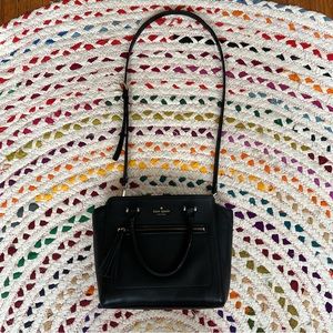 Kate Spade black crossbody shoulder bag